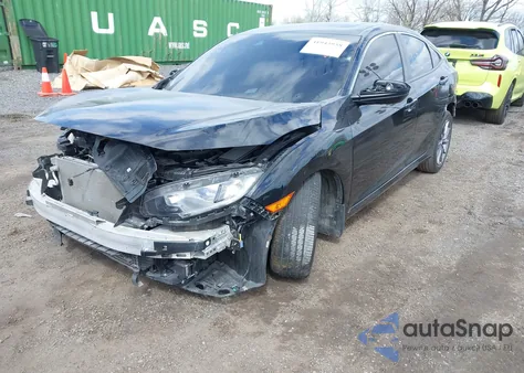 2021 Honda Civic Ex из США, поврежденный, VIN 19XFC1F31ME005343